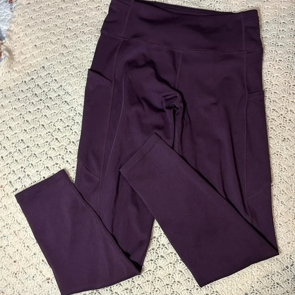 Yelete Pants - Yelete Women's Buttery Soft Activewear Leggings with Pockets size M